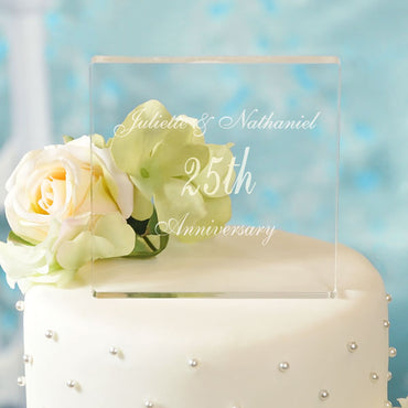 Personalized Celebration Cake Topper