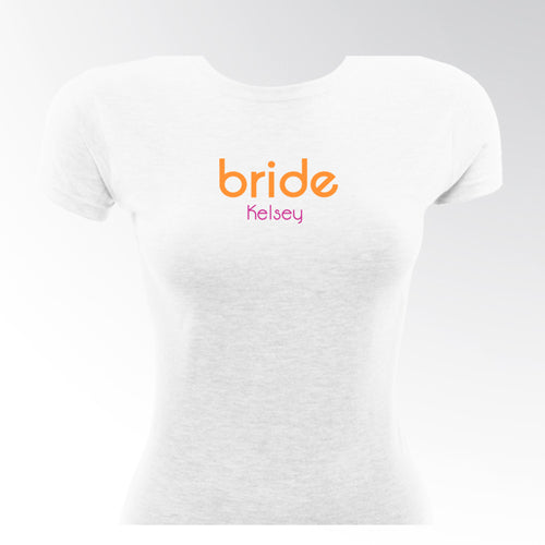 Orange Crush BrideTShirt