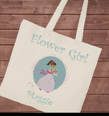 Flower Girl - Canvas Tote