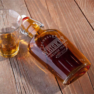 Glass Flask - Tennessee Whiskey