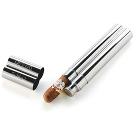 Stainless Steel Cigar Case/Flask