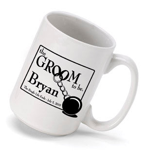 Personalized Groom to Be Coffee Mug