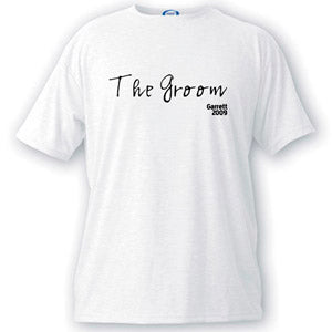 Script Series Groom T-shirt