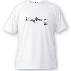 Script Series Ring Bearer T-shirt