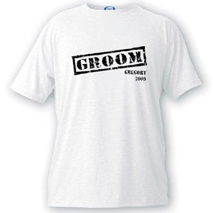 Stamp Series Groom T-shirt