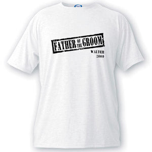 Stamp Series Father of the Groom T-shirt