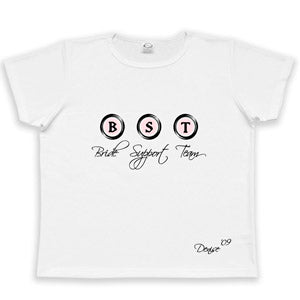 Personalized Bride Support Team T-shirt