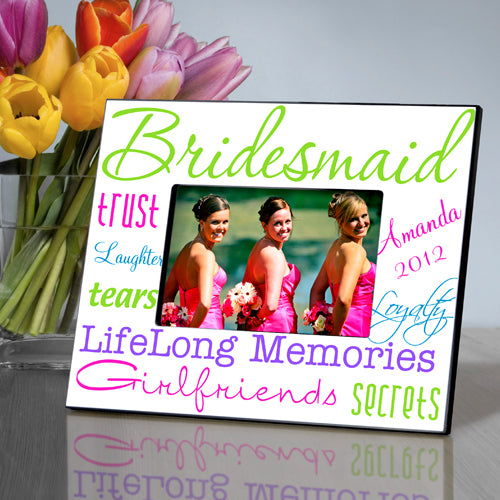 Bridesmaid Frame - Bold and Bright