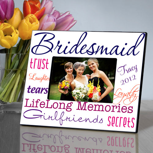 Bridesmaid Frame - Purple