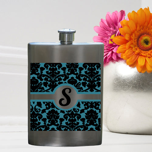 Party Girl Flask - Damask Flask