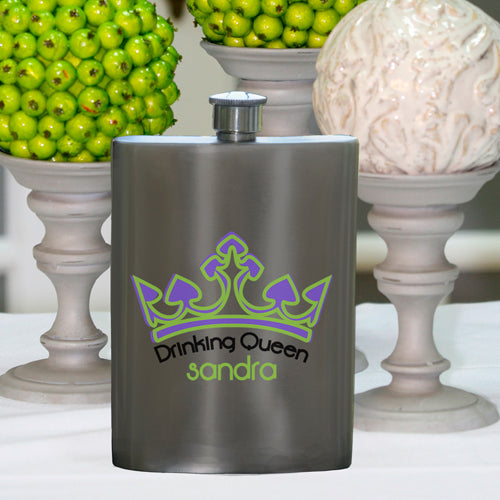Party Girl Flask - Drinking Queen Flask