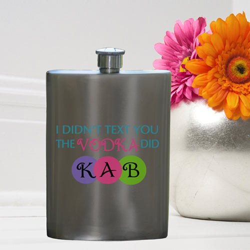 Party Girl Flask - Texting Vodka Flask