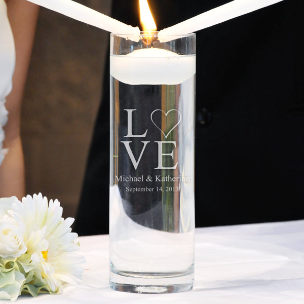 Modern Love Unity Candle
